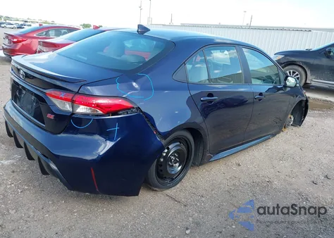 2023 Toyota Corolla Se z USA, uszkodzony, nr VIN 5YFS4MCE8PP166584